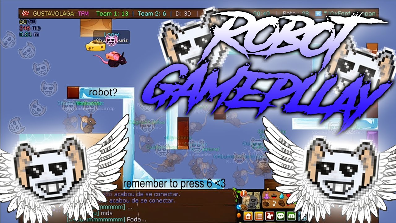 ✔ TRANSFORMICE - ROBOT GAMEPLAY | EPIC BURLAS RACING #16 &laquo;LOOW&raquo;