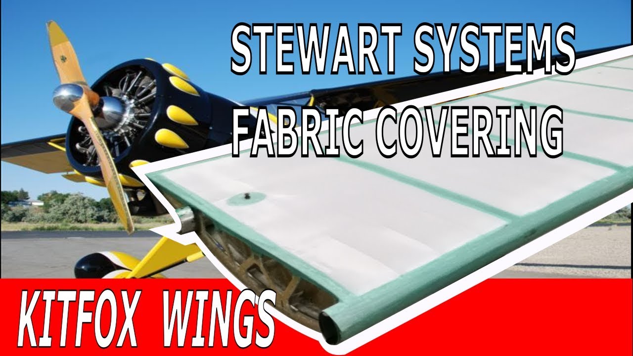 Kitfox wing covering & Stewart Systems