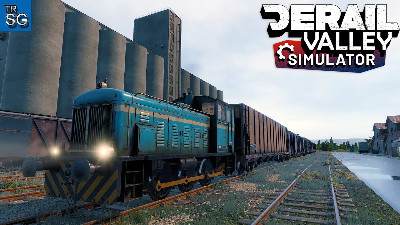 Derail Valley - Hauling Animals and Farm Products with the DM3! #56