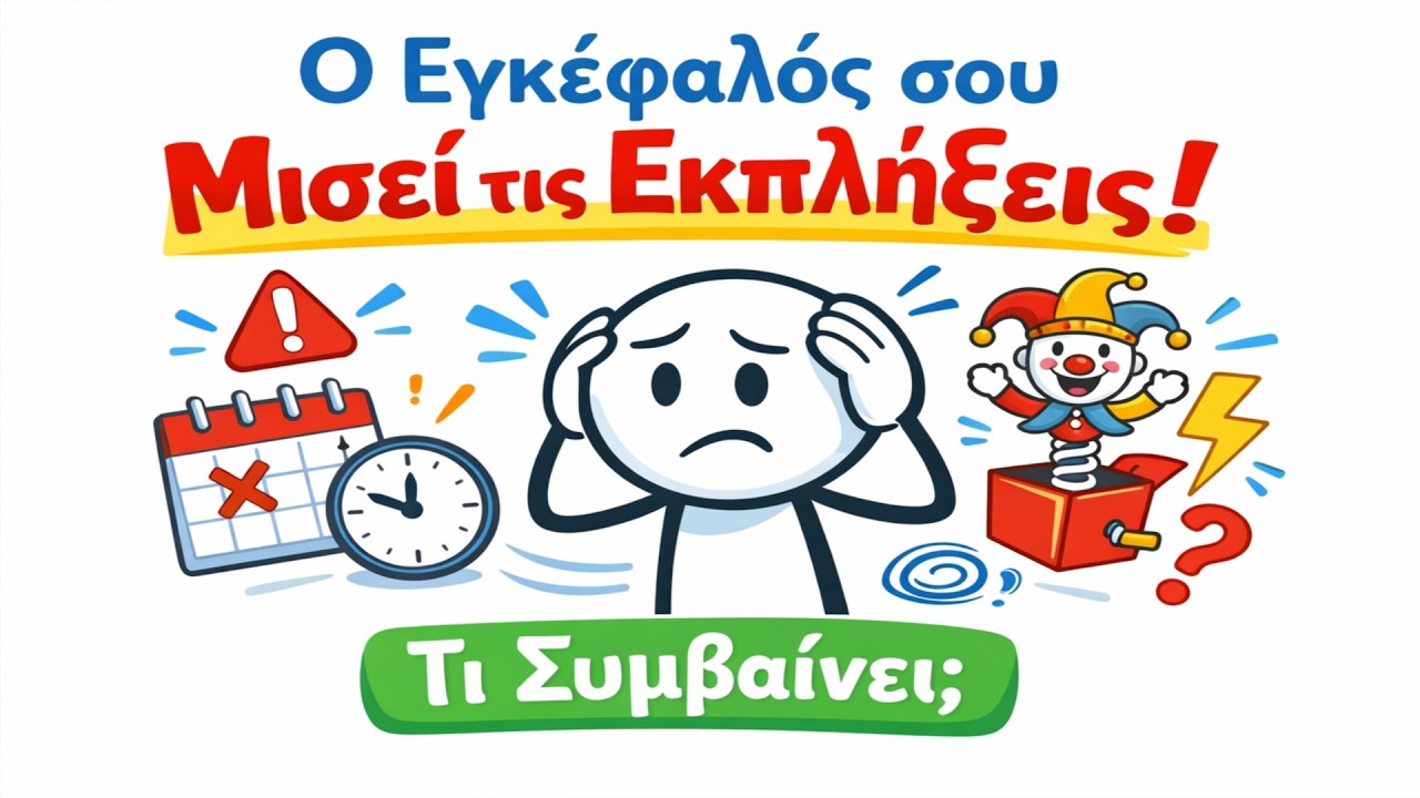 Ο Εγκέφαλός σου Μισεί τις Εκπλήξεις. Να γιατί.