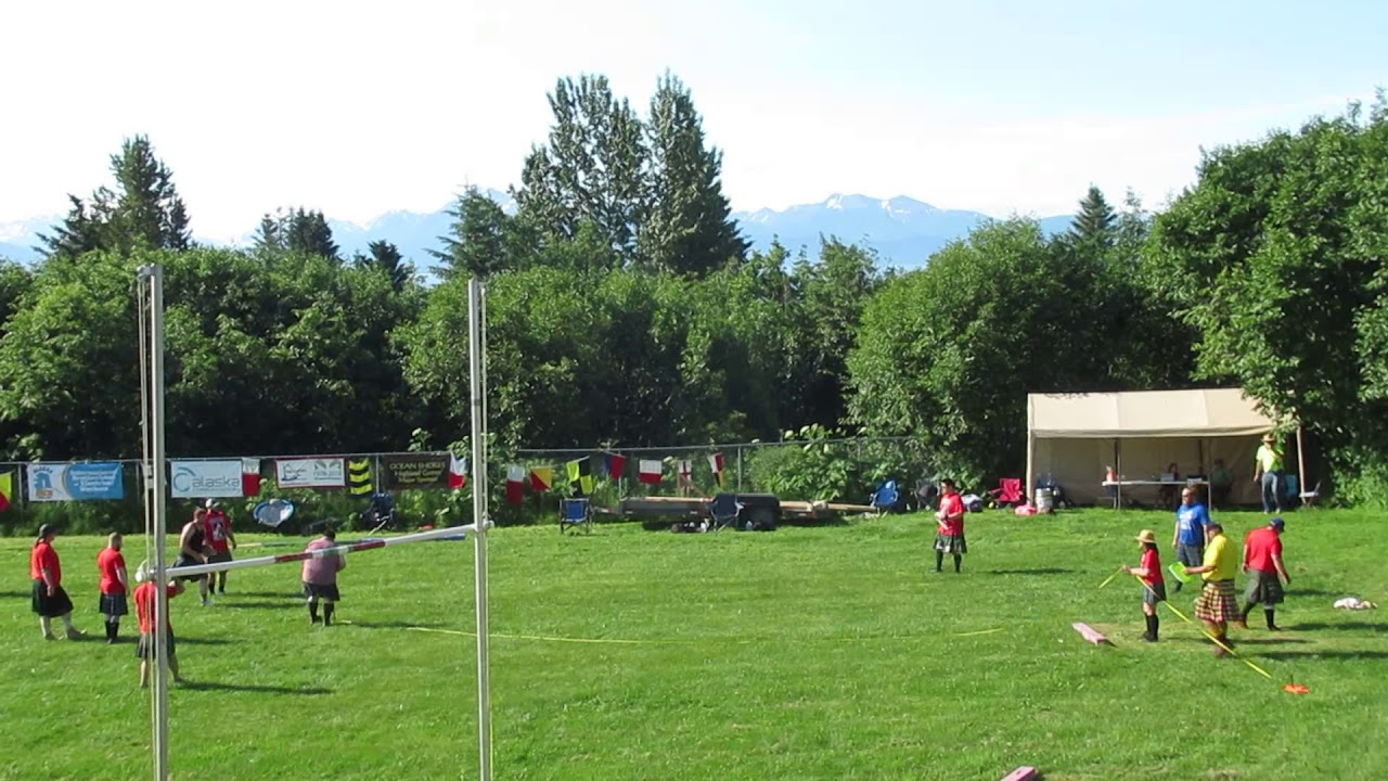 16 Pound Open Stone at Highland Games