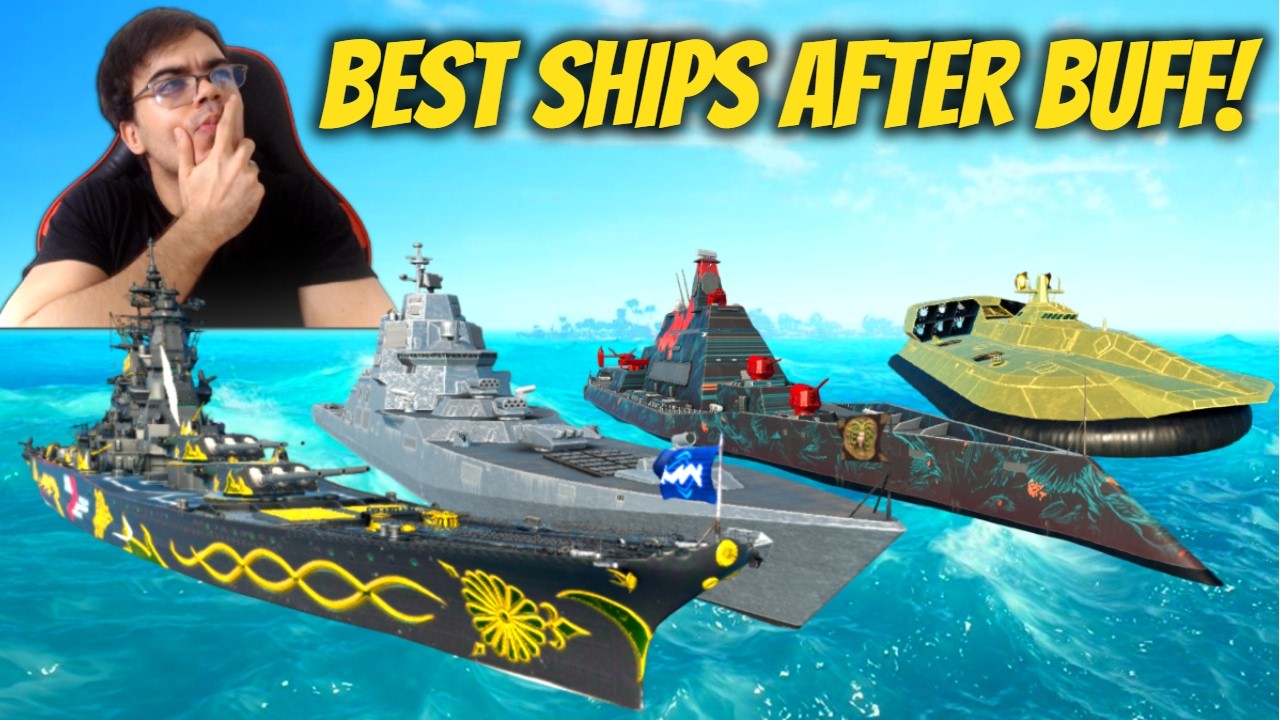 Лучшие боевые корабли после обновления баланса - Modern Warships