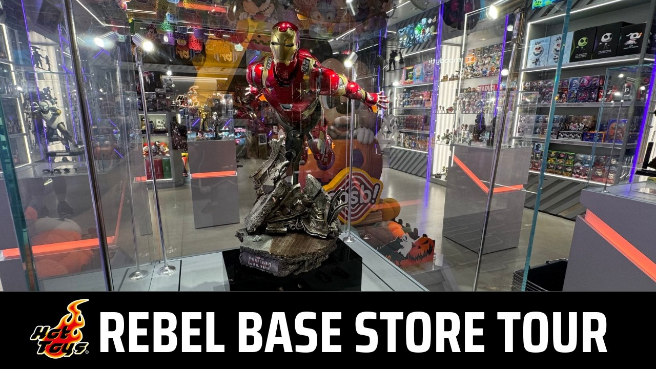Экскурсия по магазину Hot Toys Rebel Base — Океанский терминал в районе Цим Ша Цуй — ноябрь 2024 г.