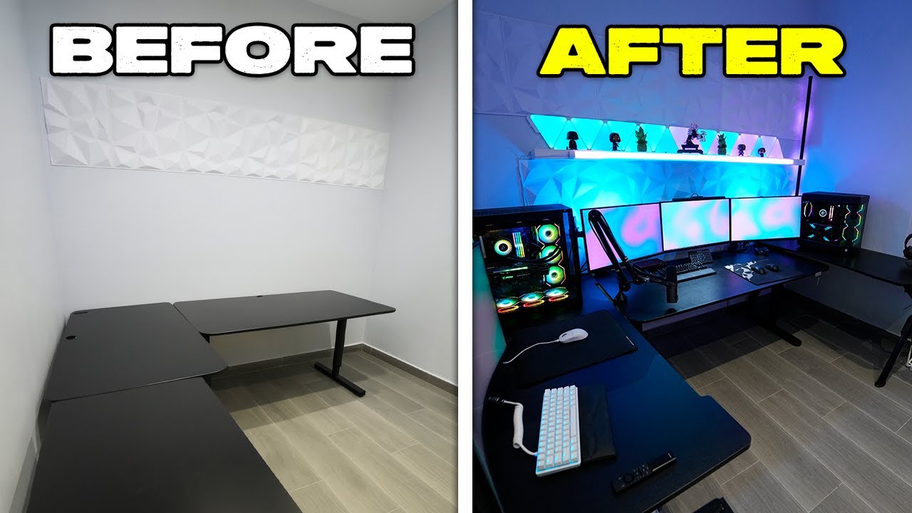 I Transformed My Gaming Room Into My DREAM Setup!