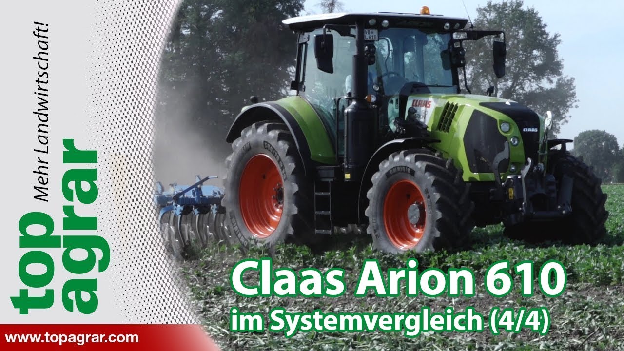 Claas Arion 610 - top agrar Schleppervergleichstest Teil 4 /4