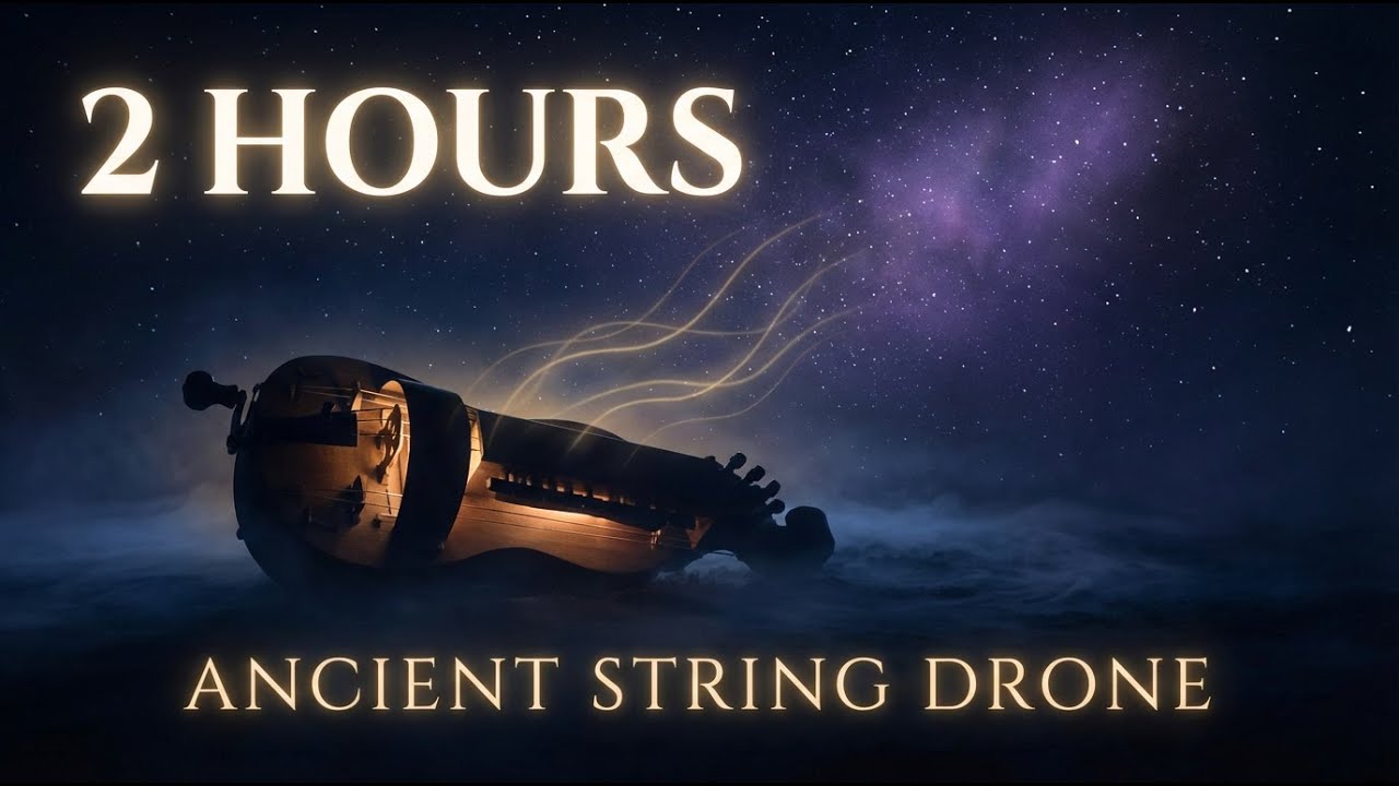 2-Hour Hurdy-Gurdy Drone Meditation Beneath the Stars | Ancient Strings for Deep Relaxation