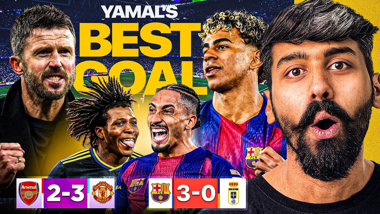 Lamine Yamal is not from here !! Manchester United Humbled Arsenal 3-2 ! Barcelona Won & tops Laliga
