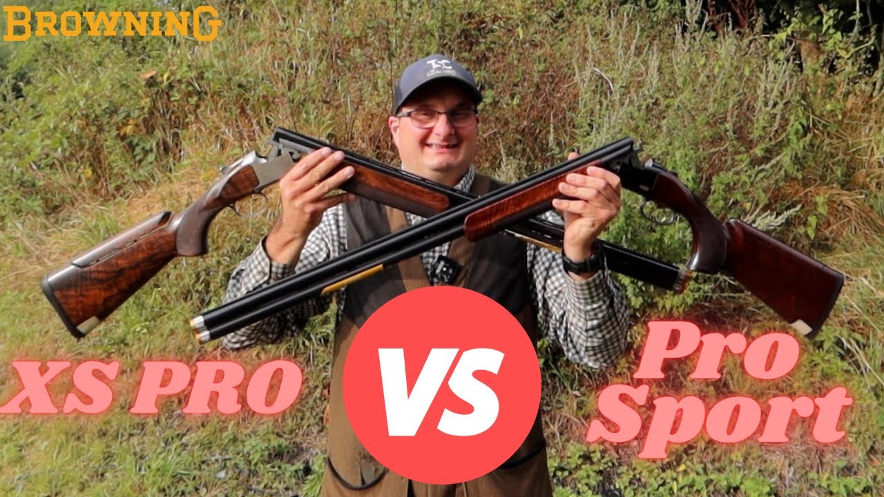 Browning XS Pro против Browning Pro Sport