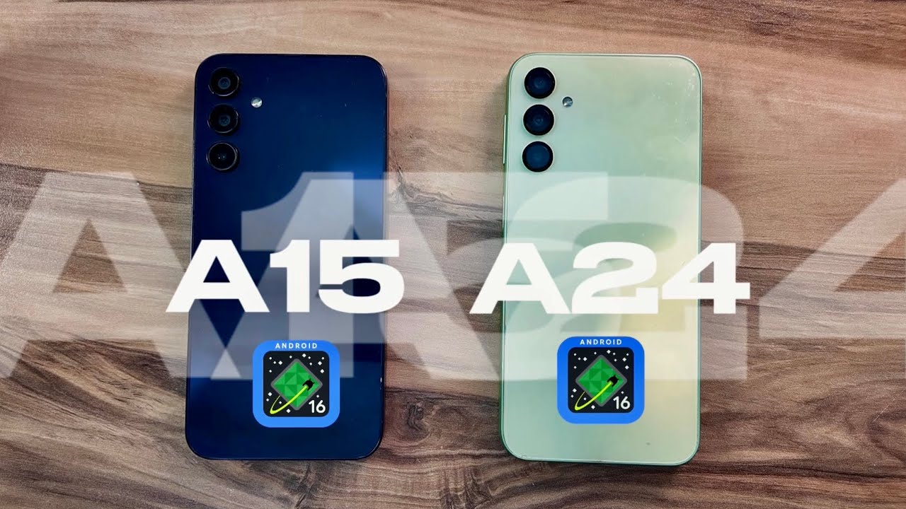 Samsung Galaxy A15 vs Samsung Galaxy A24