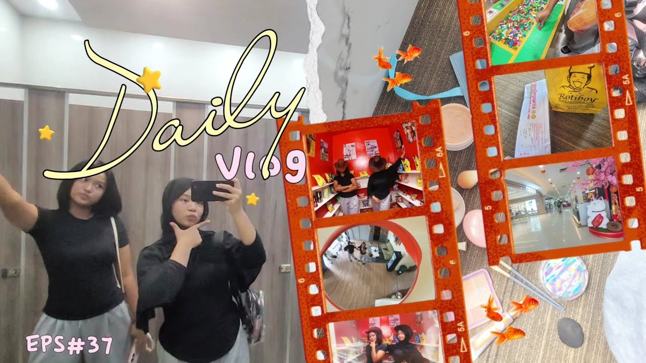 Daily Vlog Libur Sekolah Day 2 📸✨ | Fotobox Bareng Sahabat + Jalan² ke Kota Sampai Sore 🌆💗