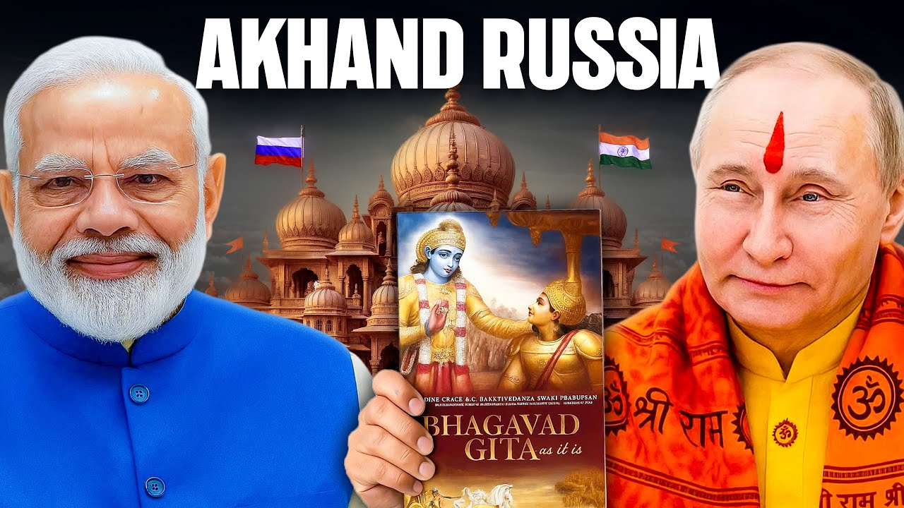 Why RUSSIANS Becoming HINDU Again? Modi’s Gita Message to Putin
