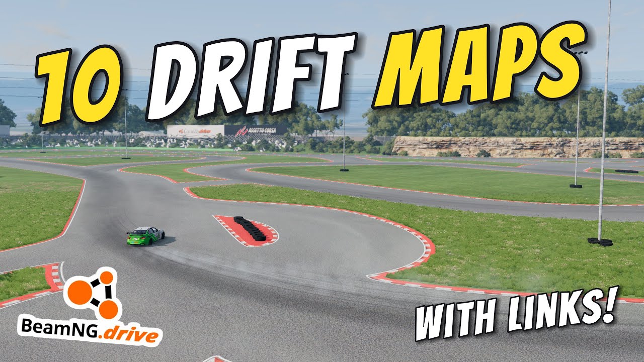 BEST Drift Map Mods for BeamNG Drive