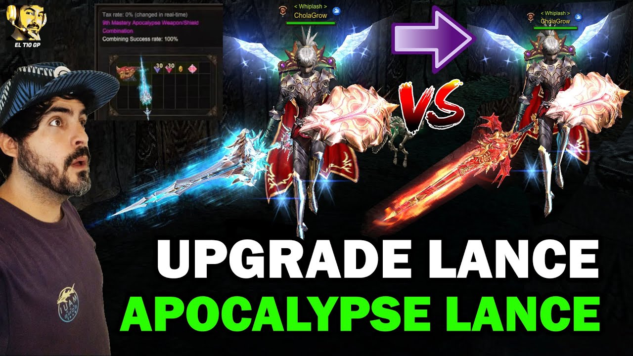 APOCALYPSE LANCE CON TODO! YA LLEGO MI GROW A lvl1400😱🔥l Mu online S19.2.3