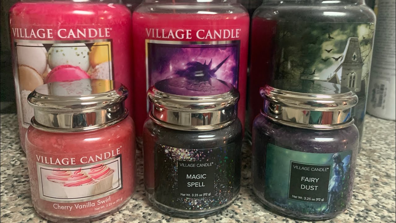 HUGE VILLAGE CANDLE HAUL - Scent Notes in Description Box