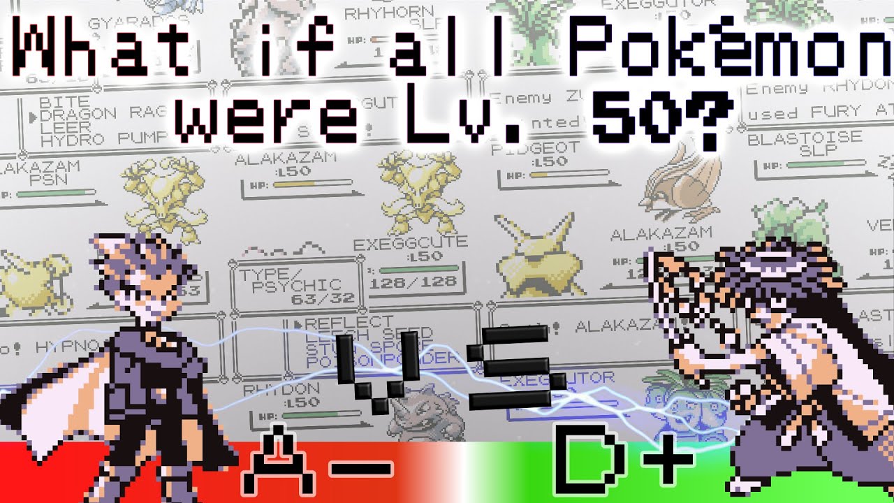 Elo World REDUX: научный рейтинг тренеров Pokémon Red СНОВА — турнир 50-го уровня с ИИ