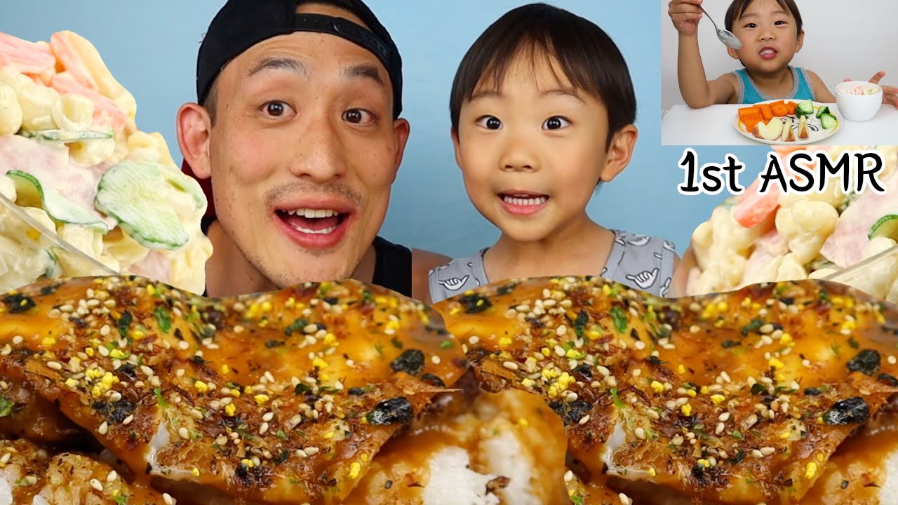 LOCAL KINE GRINDZ! LOCO MOCO + MAC SALAD- MUKBANG