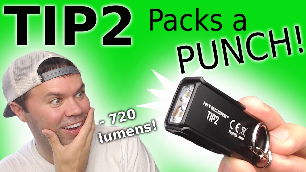 Nitecore TIP 2 Flashlight | Keychain Flashlight with 720 Lumens!