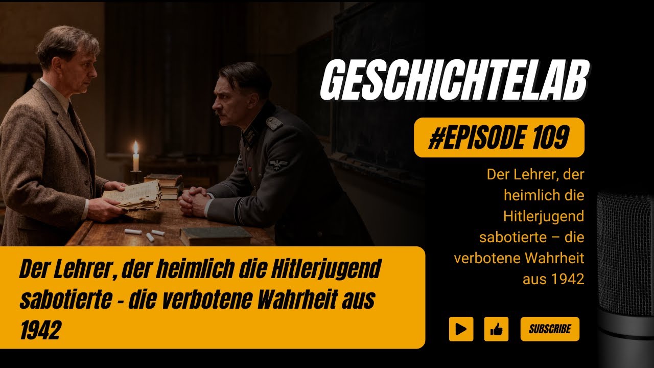 Der Lehrer, der heimlich die Hitlerjugend sabotierte – die verbotene Wahrheit aus 1942
