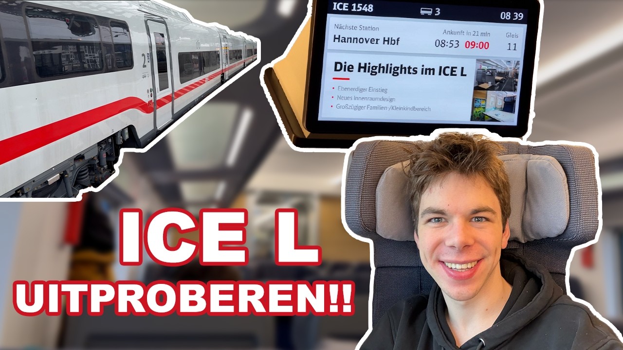 NIEUWE ICE L UITGETEST! 🚅 | Het 44-Stunden-Ticket Young (Reisvlog 3)