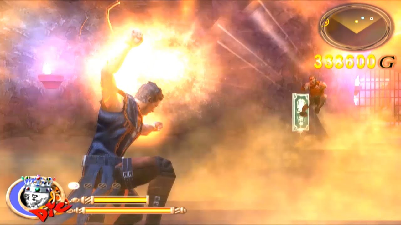 God Hand - Lv.Die Super Combo Video  No.1 Panik Kontrol