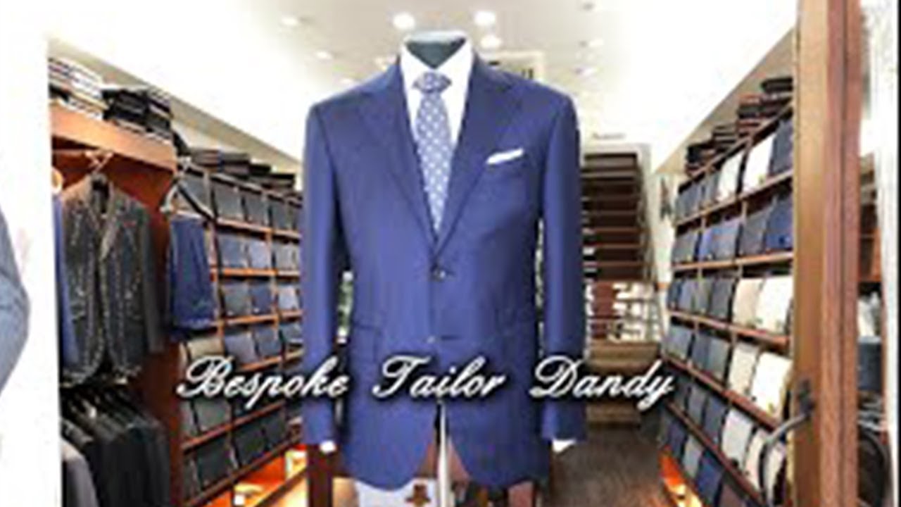 オーダーメイドスーツのお仕立ての様子。Ermenegildo Zegna TROFEO, Bespoke Tailor Dandy ビスポークテーラー・ダンディ