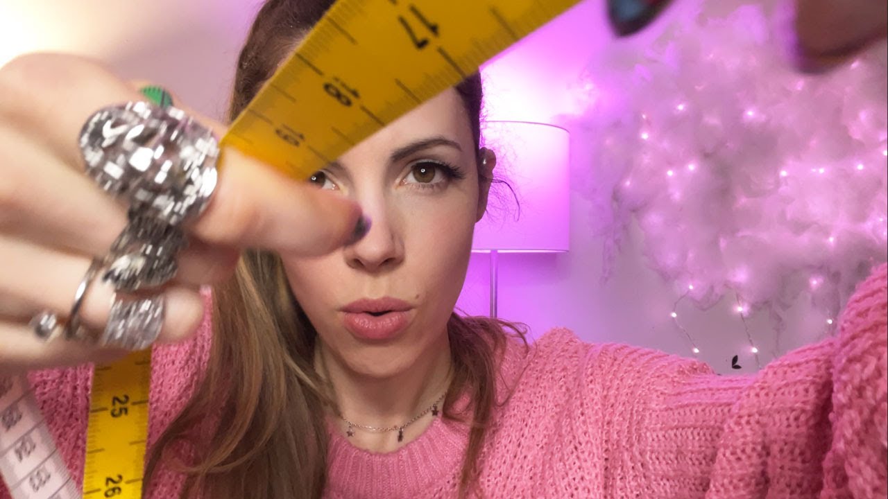 ASMR - Fast & Aggressive Measuring You, Follow My Instructions, Random Tests