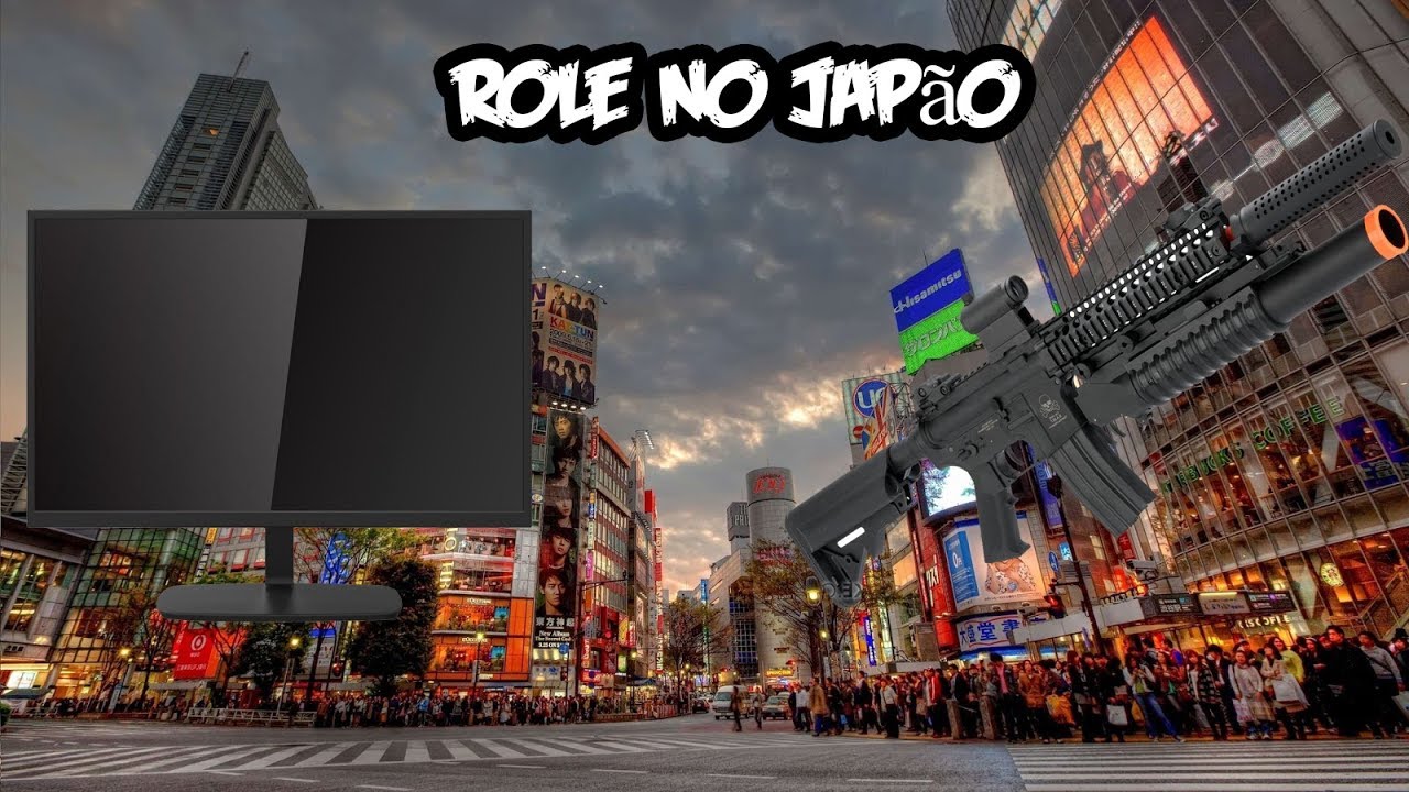 Vlog: Fui buscar uma airsoft e voltei com um monitor