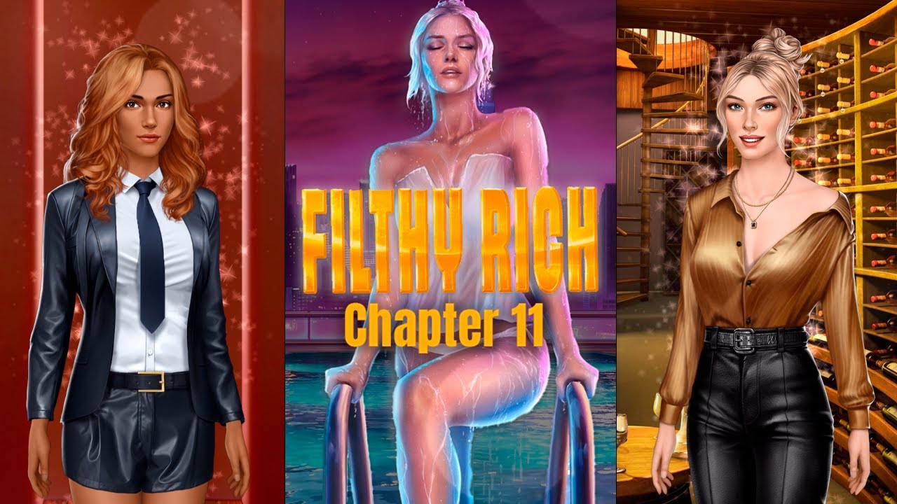 💎 Filthy Rich 💎 Ch. 11 - Dinner and Depravity | Sapphic Choices | Choices: Stories You Play