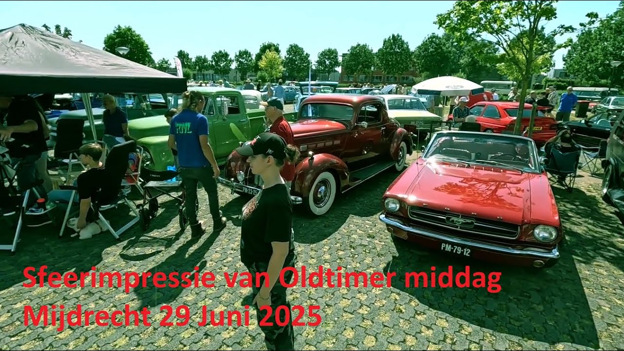 Sfeerimpressie van Oldtimer middag Mijdrecht 29 Juni 2025 Bezoeken met Morpheus.