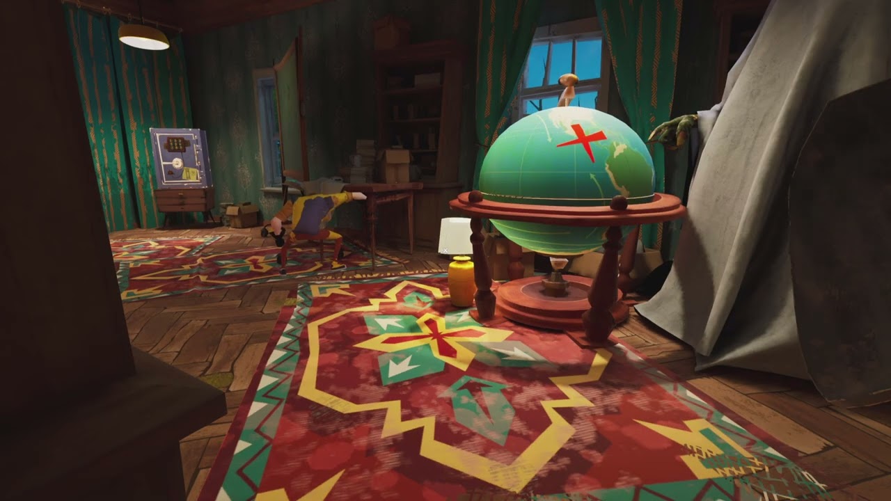 Vidéo hello neighbor niveau  4