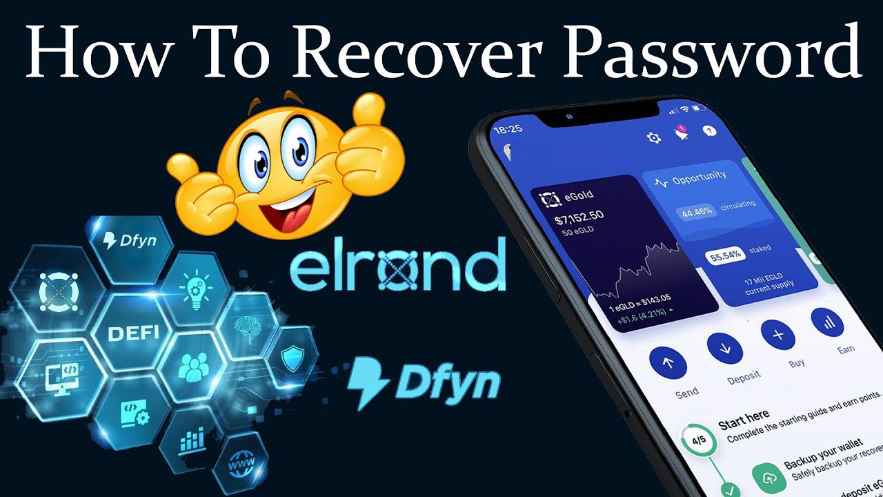 How To Recover Password of Elrond (EGLD) Wallet | Crypto Wallets Info