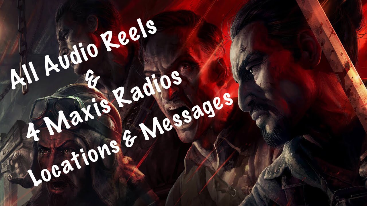 Blood Of The Dead - All Audio Reels & 4 Maxis Radios (BO4 Zombies)