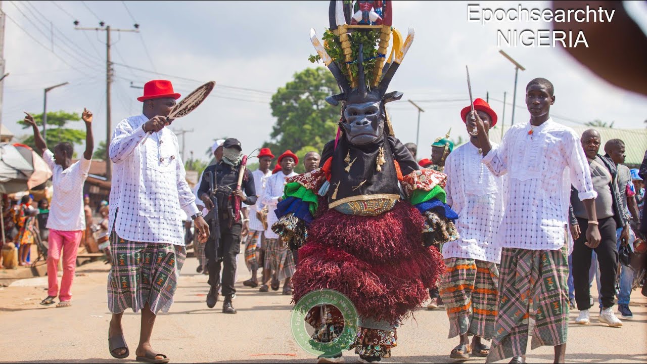 UMUCHU CARNIVAL 2025 SPONSORED HIGH CHIEF ABRAHAM IKECHUKWU OTI (IKENGA UMUCHU) MASQUERADE PARADE.