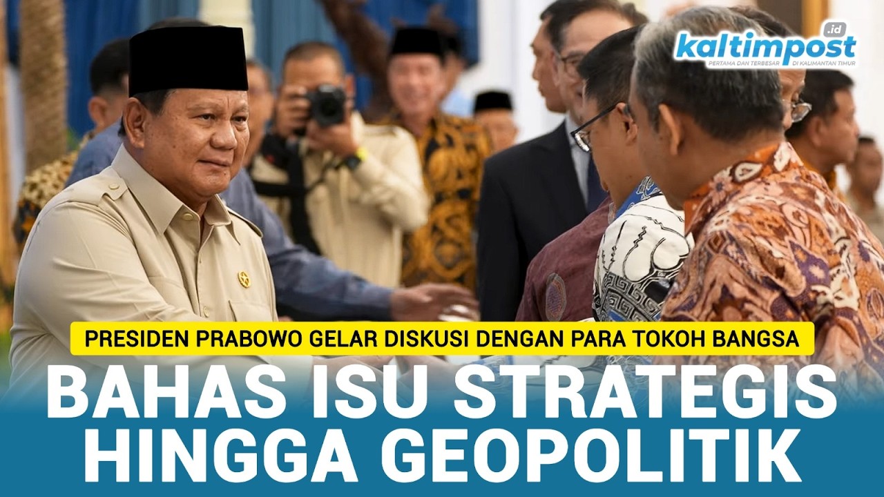 Presiden Prabowo Undang Para Tokoh Bangsa, Ada SBY, Jokowi, Jusuf Kalla hingga Kiyai Ma'ruf Amin