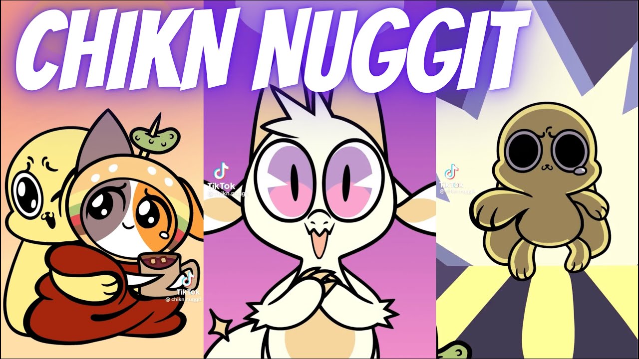 Funny chikn nuggit TikTok animation compilation August 2022 [FULL] / chickn nuggit tikok