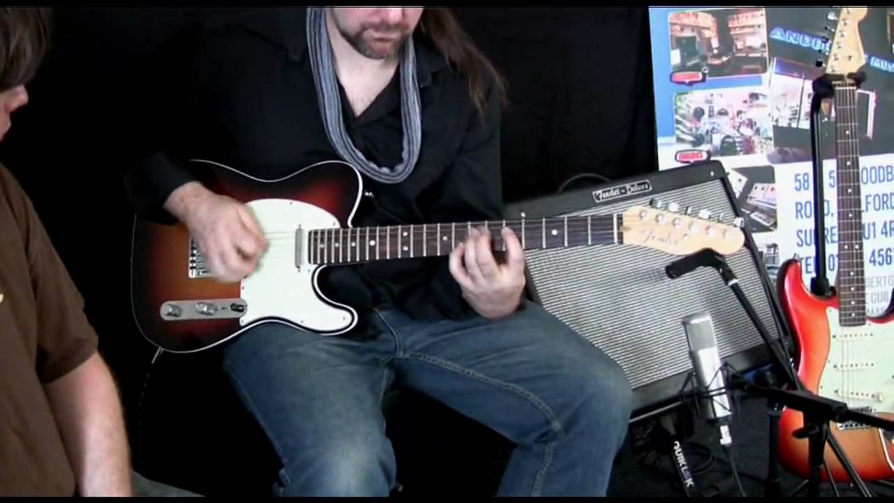 New 2010 American Deluxe Fender Telecaster at Andertons