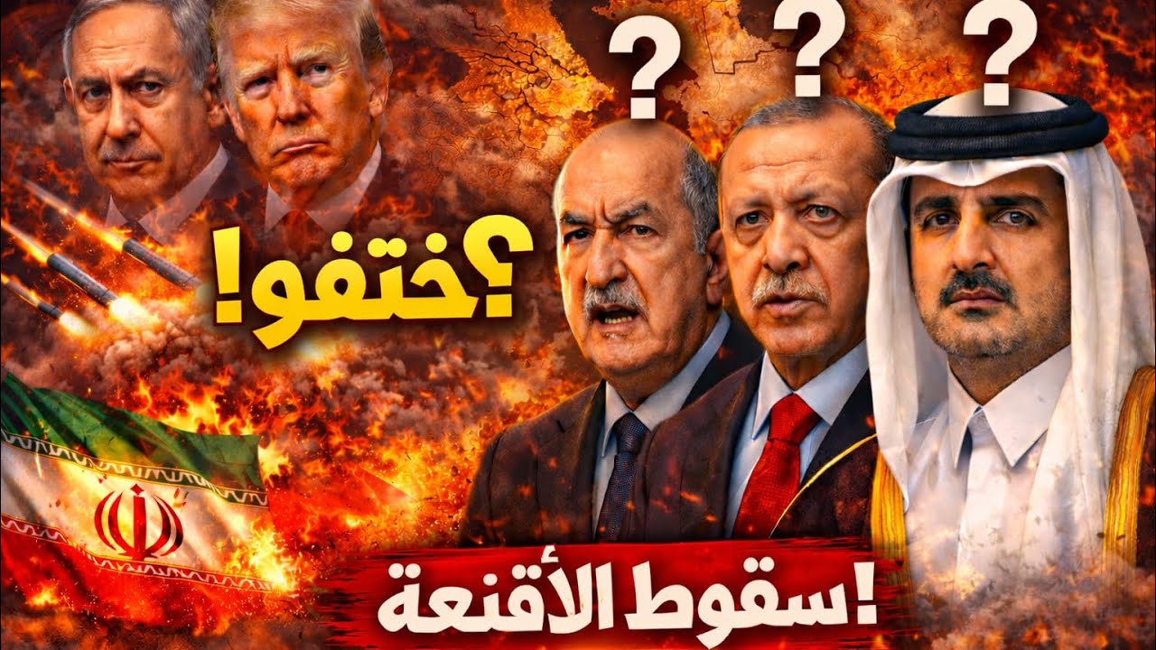 بعد ضرب إيران… أين اختفت الجزائر وقطر وتركيا؟سقوط الأقنعة في الشرق الأوسط