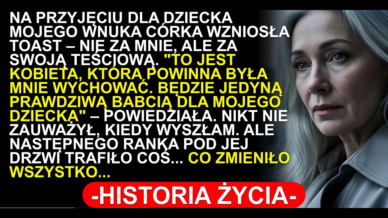CÓRKA WYBRAŁA TEŚCIOWĄ ZAMIAST MNIE. RANO DOSTAŁA PACZKĘ, KTÓRA ZMIENIŁA WSZYSTKO.