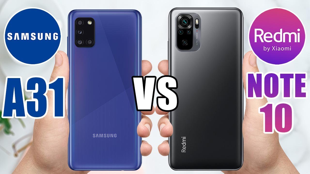 Samsung Galaxy A31 vs Xiaomi Redmi Note 10