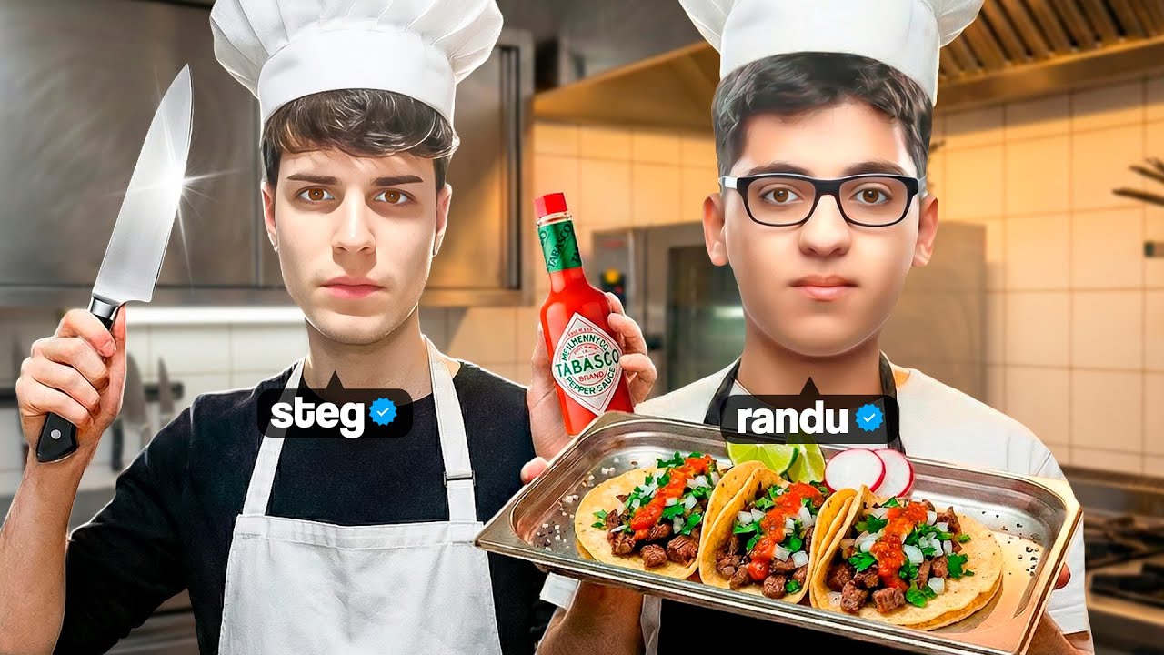 2 Jugadores Profesionales Cocinan Comida Mexicana