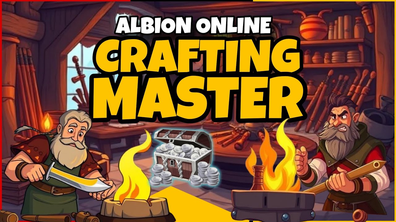 Crafting Master: Panduan Detail Belajar Crafting di Albion Online untuk Pemula dan Pro