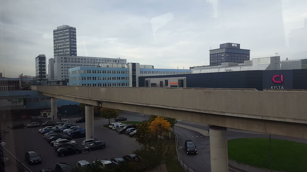 Tunnelbanan Från Västra Skogen Till Akalla
