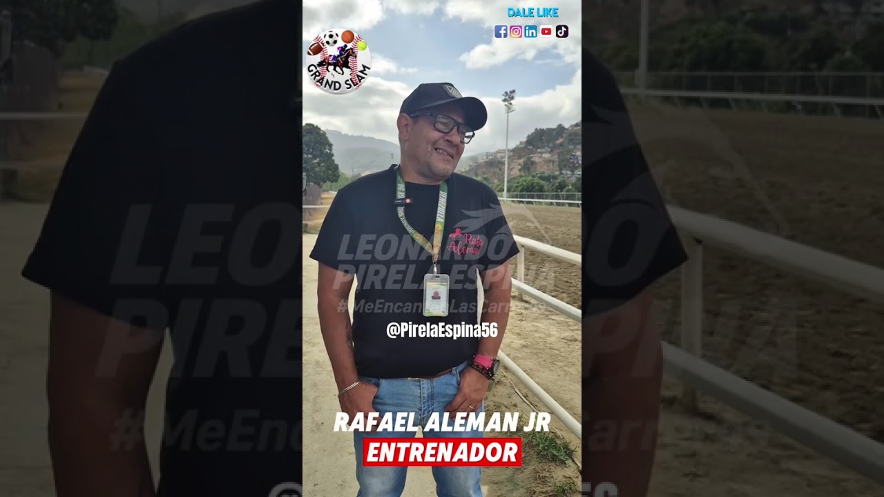 ENTREVISTA CON EL ENTRENADOR RAFAEL ALEMÁN JR GRAMD SLAM🇻🇪🐴🔥