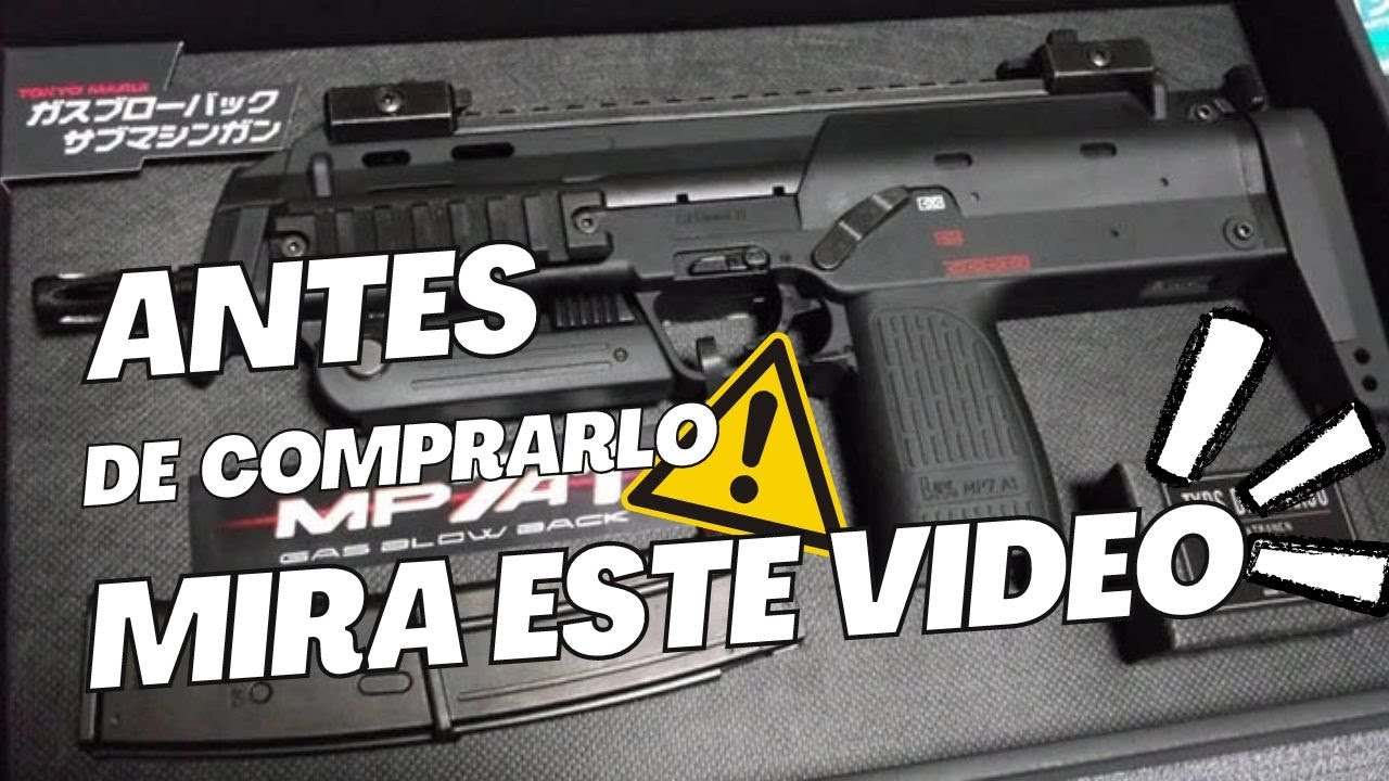 ANTES DE COMPRAR MP7 TOKYO MARUI-Mira este VIDEO