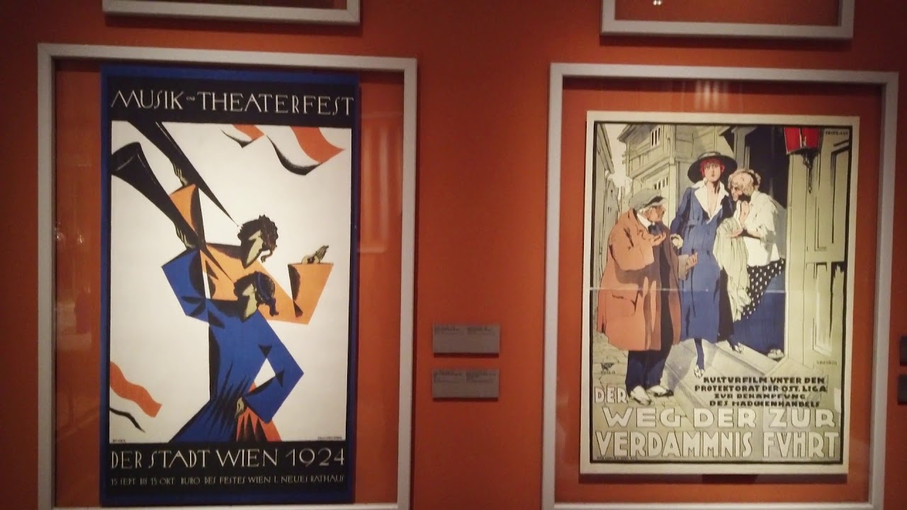 Koloman Moser Exhibition Wien, Austria