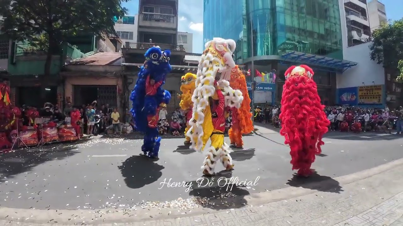 Múa 5 Chú Lân Ngũ Phúc Lâm Môn Quá Tuyệt Vời - Lân Sư Rồng Tinh Anh Đường 2026