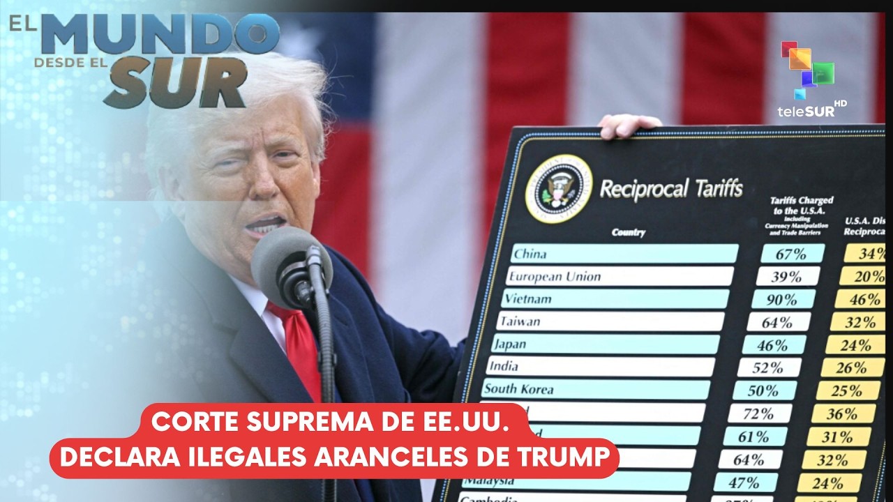 EL MUNDO DESDE EL SUR | Corte Suprema de EE.UU. declara ilegales aranceles de Trump 20-02-2026
