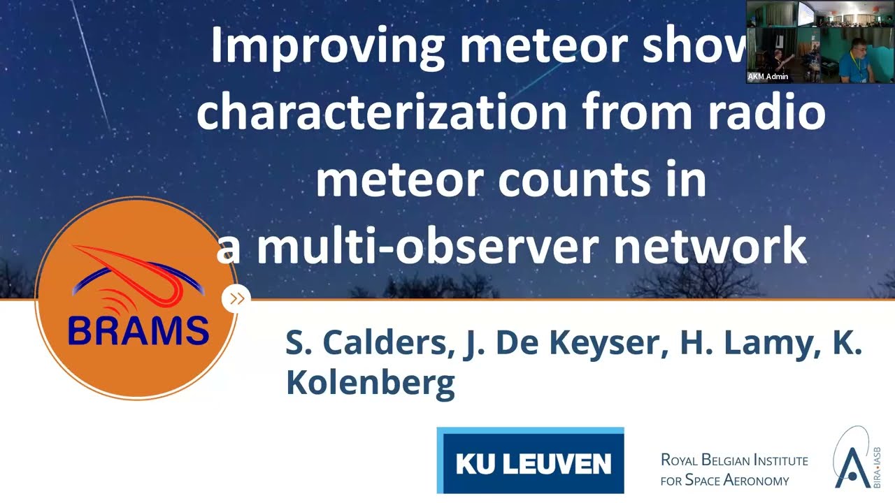 Improving meteor shower characterization from radio meteor counts... ( IMC 2025 )