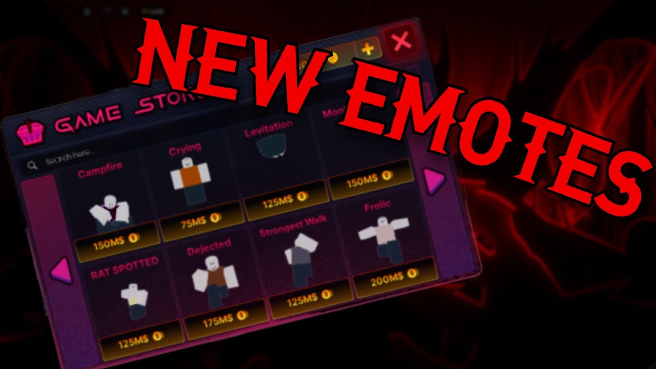 ALL NEW INK GAME EMOTES (AFK Emotes Included) | Ink Game