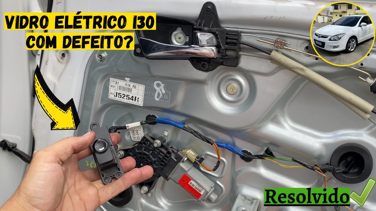 VIDRO ELÉTRICO PAROU DE SUBIR OU DESCER? RESOLVA AGORA [I30]